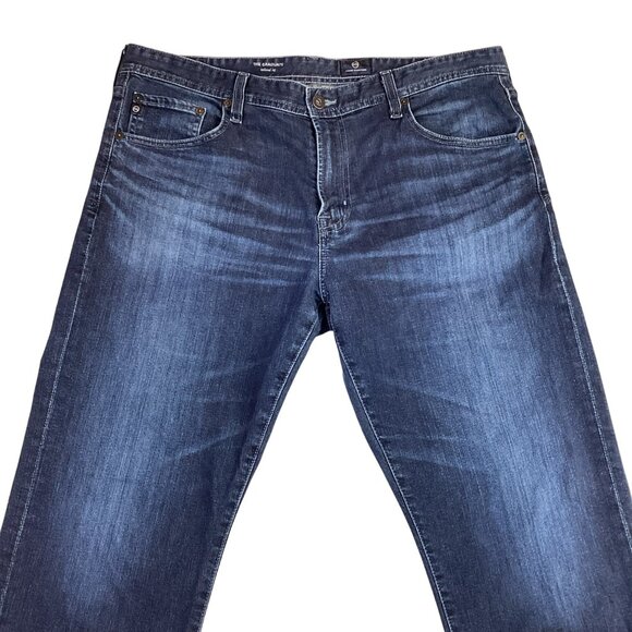 AG Adriano Goldschmied The Graduate Tailored Leg Jeans Mens 36x31 - Picture 3 of 11